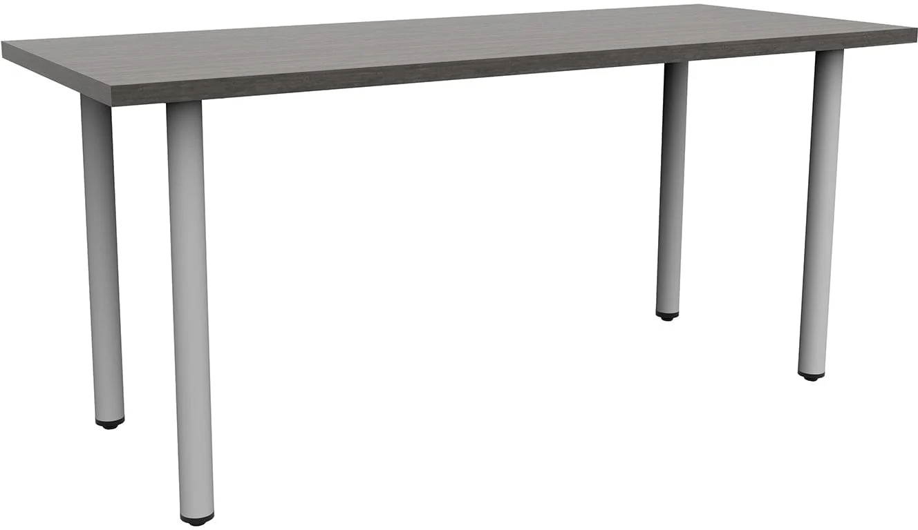 Safco JURNI 60" x 24" Multi-Purpose Table with Post Leg and Glides [JN6024NFXPGL]