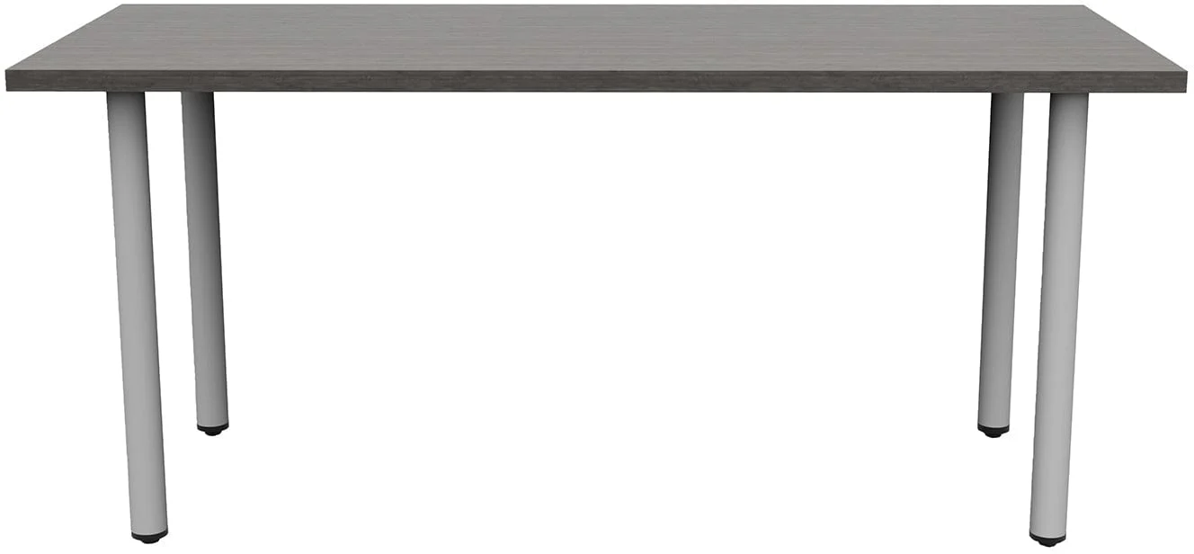 Safco JURNI 60" x 24" Multi-Purpose Table with Post Leg and Glides [JN6024NFXPGL] - Image 2