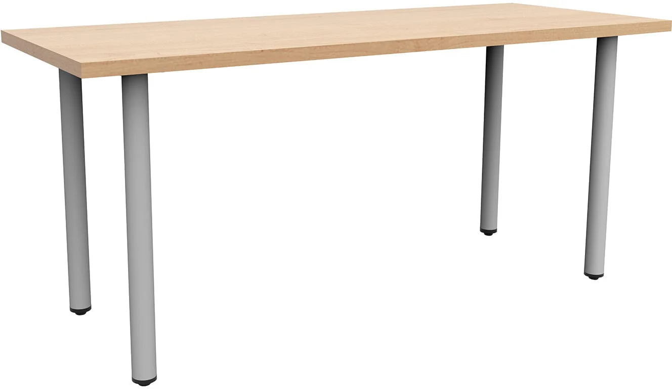 Safco JURNI 60" x 24" Multi-Purpose Table with Post Leg and Glides [JN6024NFXPGL] - Image 20