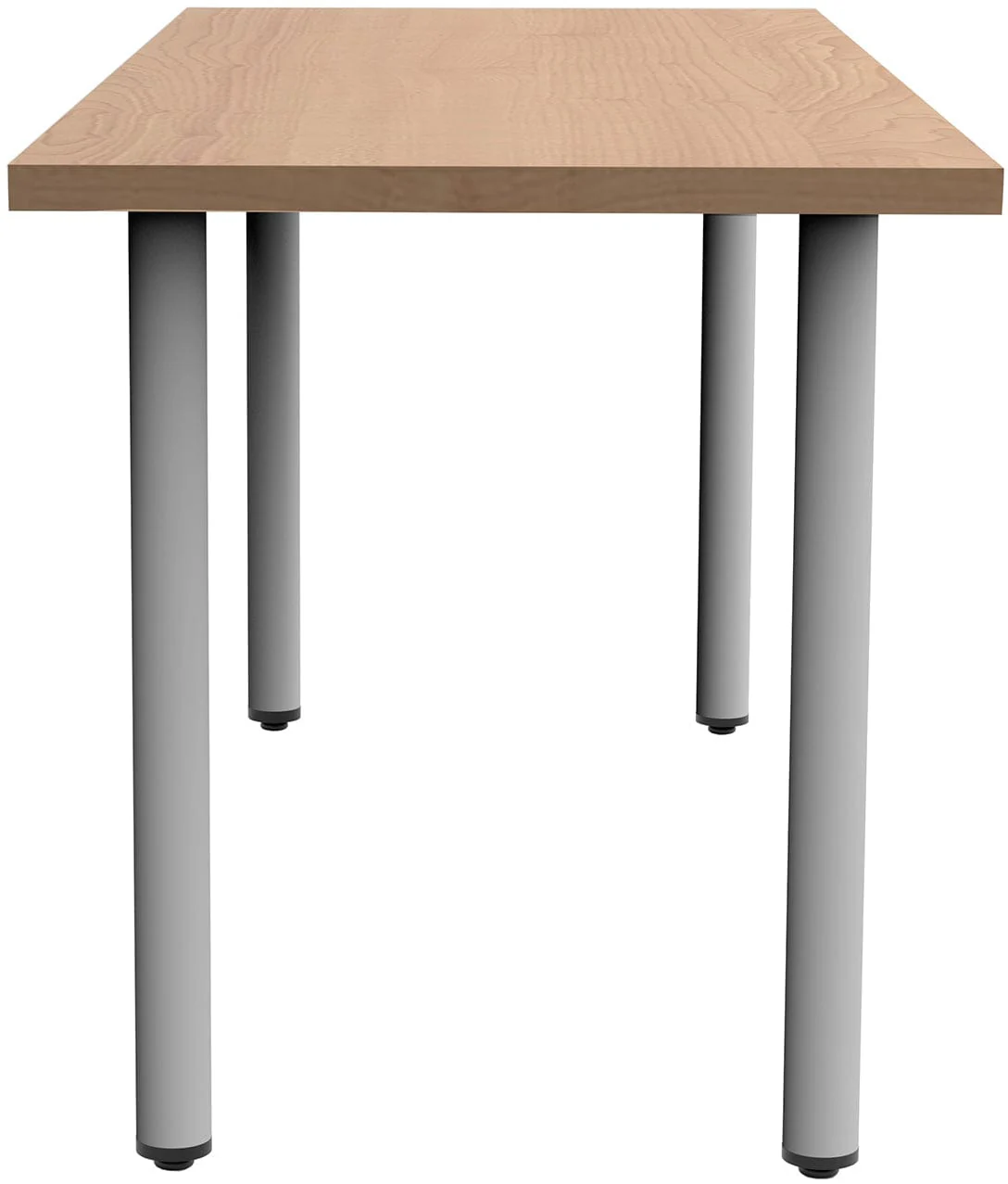 Safco JURNI 60" x 24" Multi-Purpose Table with Post Leg and Glides [JN6024NFXPGL] - Image 21