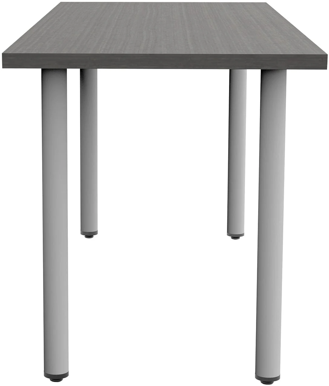 Safco JURNI 60" x 24" Multi-Purpose Table with Post Leg and Glides [JN6024NFXPGL] - Image 3