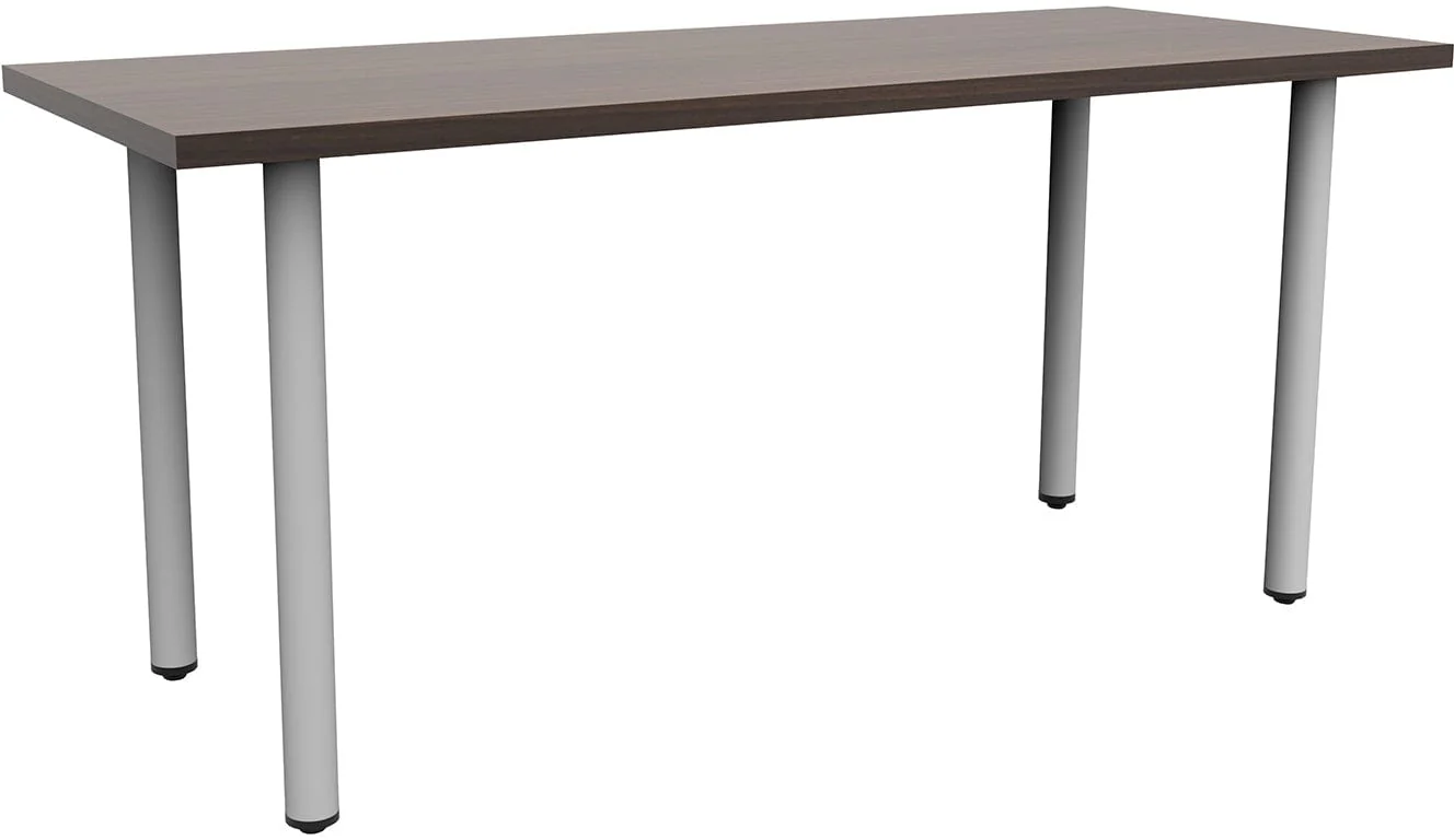 Safco JURNI 60" x 24" Multi-Purpose Table with Post Leg and Glides [JN6024NFXPGL] - Image 7