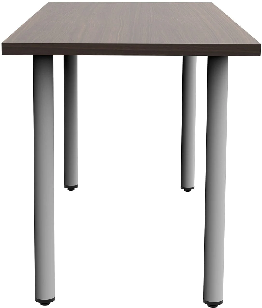 Safco JURNI 60" x 24" Multi-Purpose Table with Post Leg and Glides [JN6024NFXPGL] - Image 8