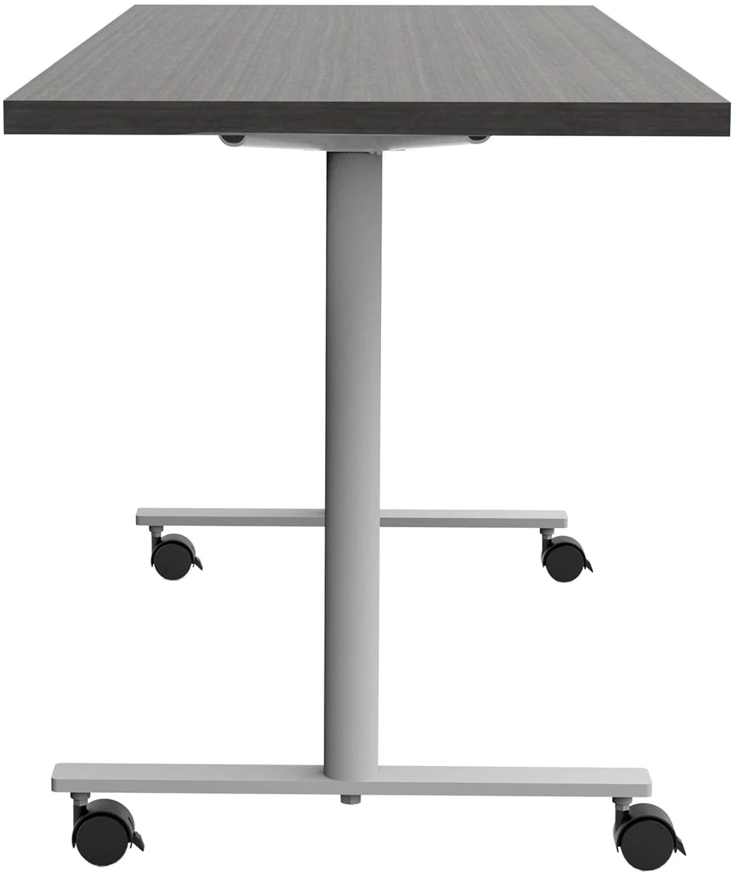 Safco JURNI 60" x 24" Multi-Purpose Table with T-Leg and Casters [JN6024NFXTCA] - Image 3