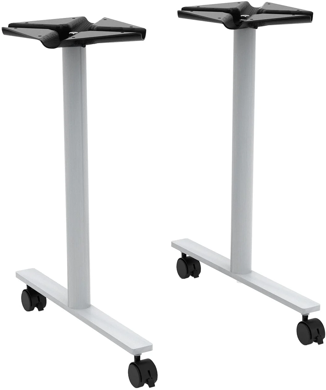 Safco JURNI 60" x 24" Multi-Purpose Table with T-Leg and Casters [JN6024NFXTCA] - Image 4