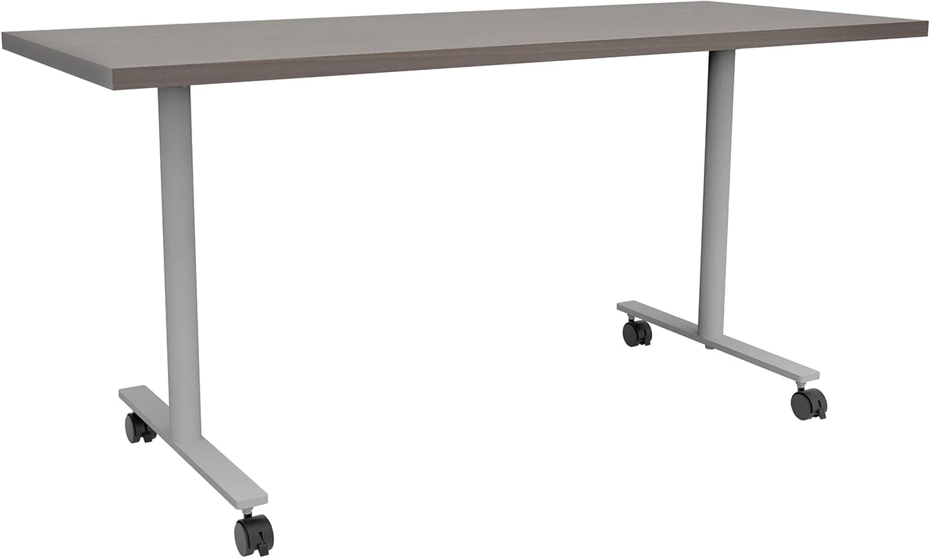 Safco JURNI 60" x 24" Multi-Purpose Table with T-Leg and Casters [JN6024NFXTCA] - Image 9