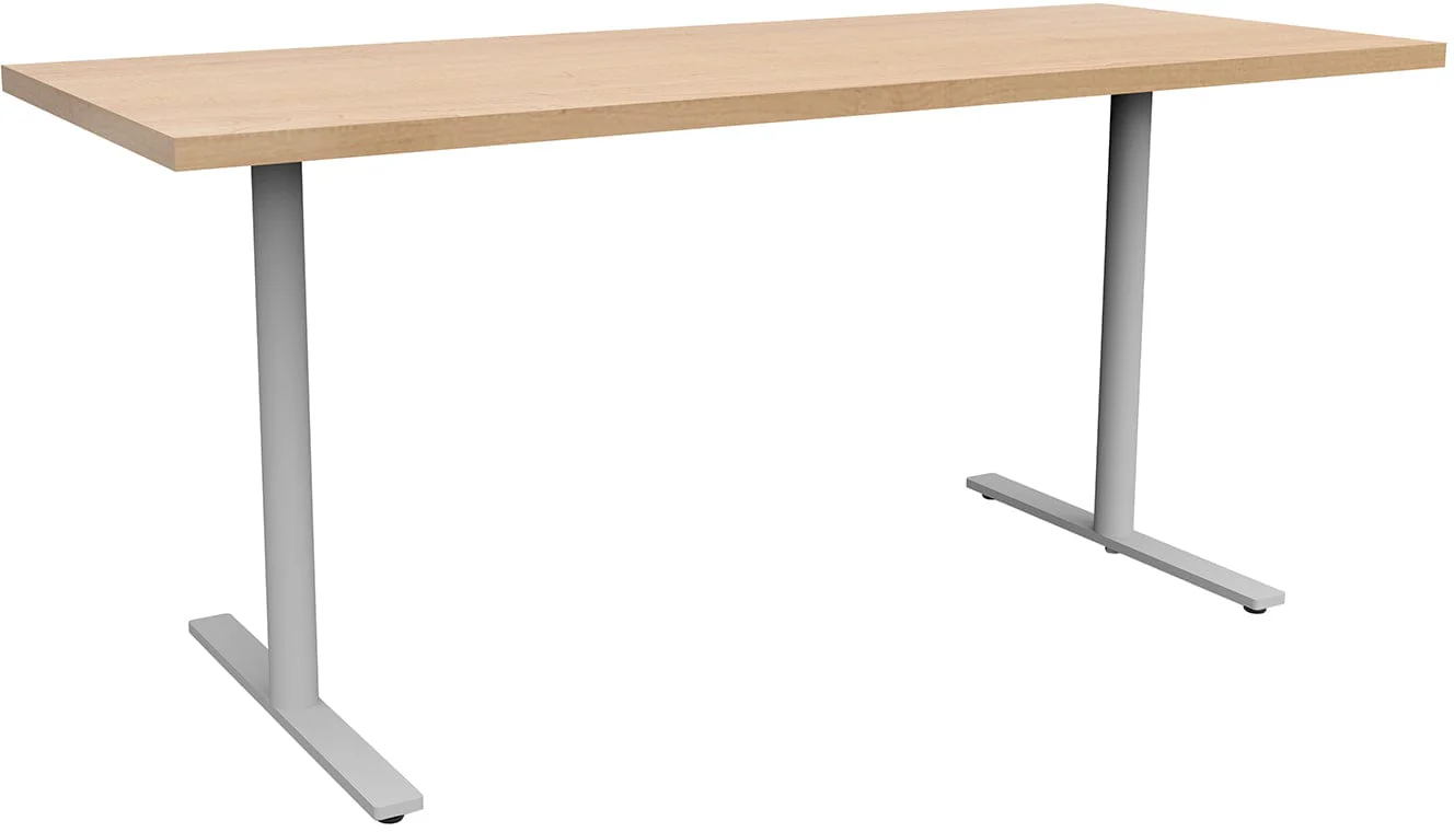Safco JURNI 60" x 24" Multi-Purpose Table with T-Leg and Glides [JN6024NFXTGL] - Image 20