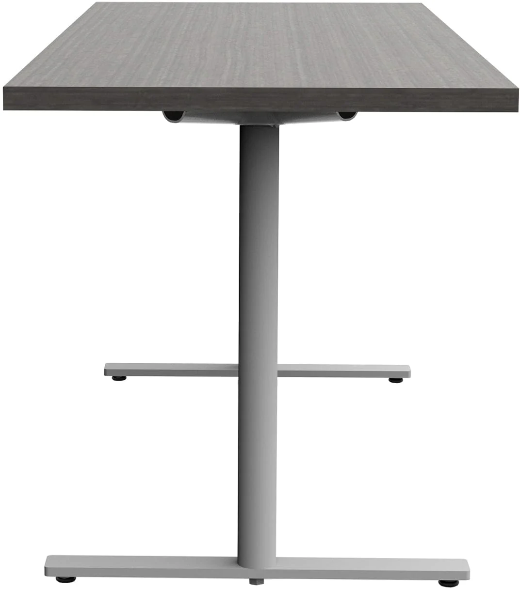 Safco JURNI 60" x 24" Multi-Purpose Table with T-Leg and Glides [JN6024NFXTGL] - Image 3