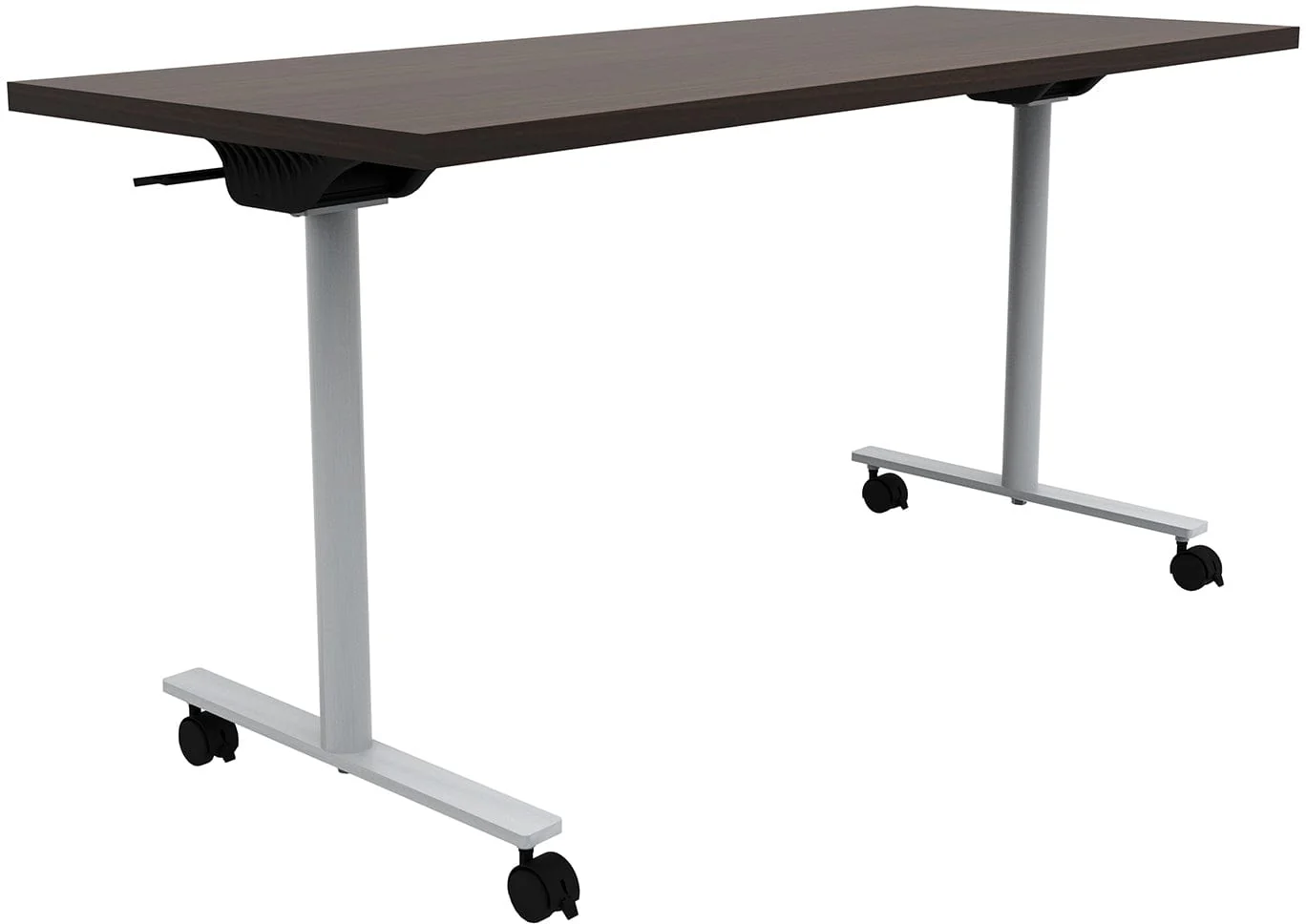 Safco JURNI 72" x 24" Flip Table with Casters [JN7224NFLPCA] - Image 12