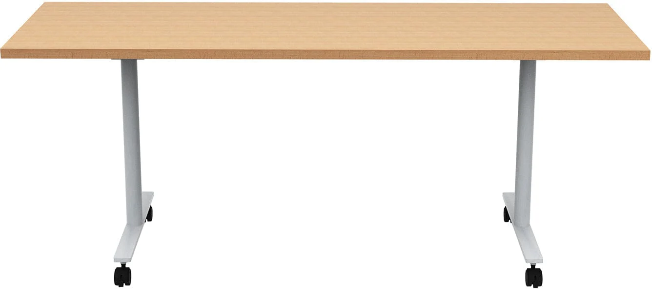 Safco JURNI 72" x 24" Flip Table with Casters [JN7224NFLPCA] - Image 30
