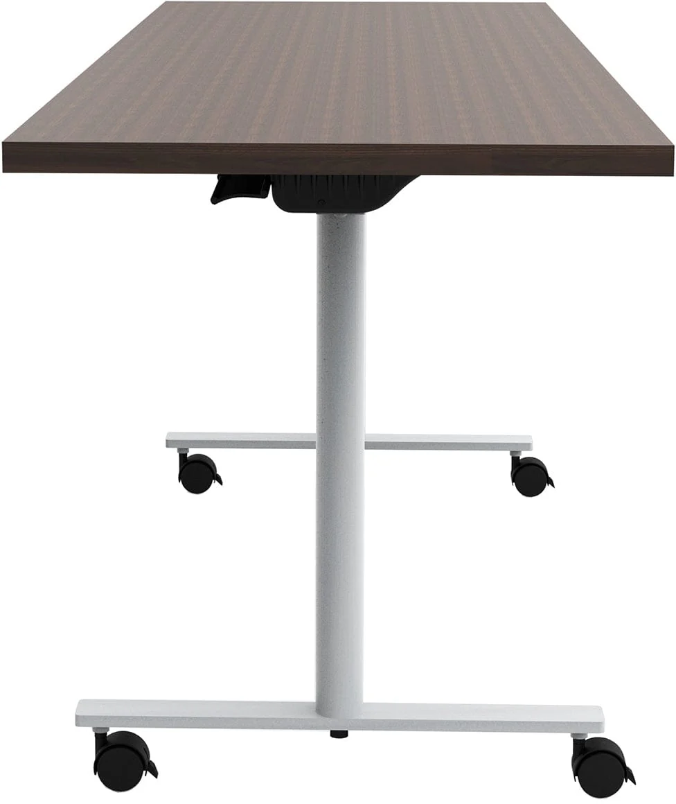Safco JURNI 72" x 24" Flip Table with Casters [JN7224NFLPCA] - Image 9