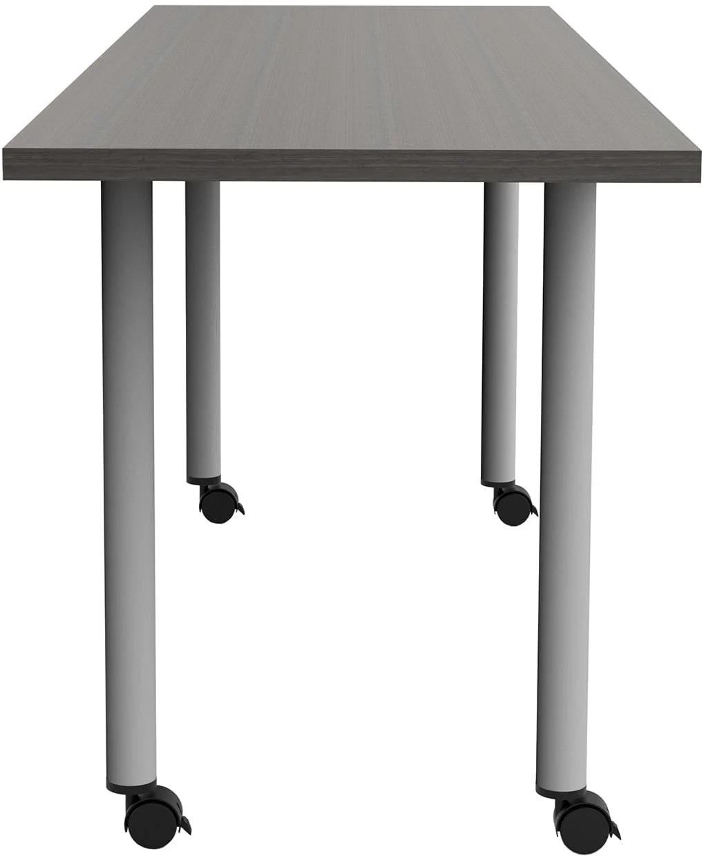 Safco JURNI 72" x 24" Multi-Purpose Table with Post Leg and Casters [JN7224NFXPCA] - Image 3