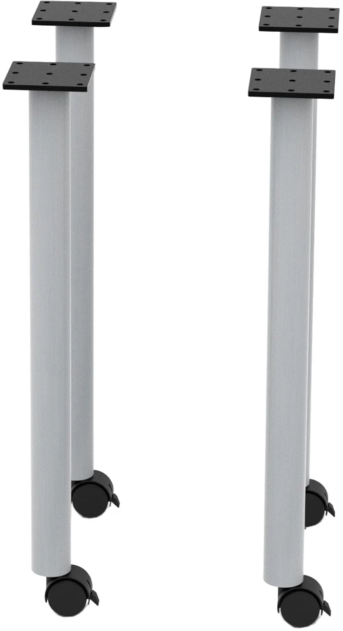 Safco JURNI 72" x 24" Multi-Purpose Table with Post Leg and Casters [JN7224NFXPCA] - Image 4