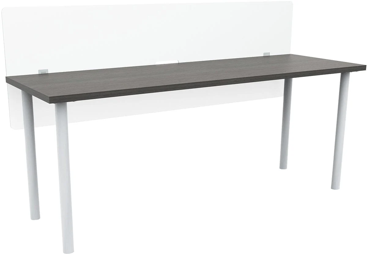 Safco JURNI 72" x 24" Multi-Purpose Table with Post Leg and Glides [JN7224NFXPGL] - Image 6