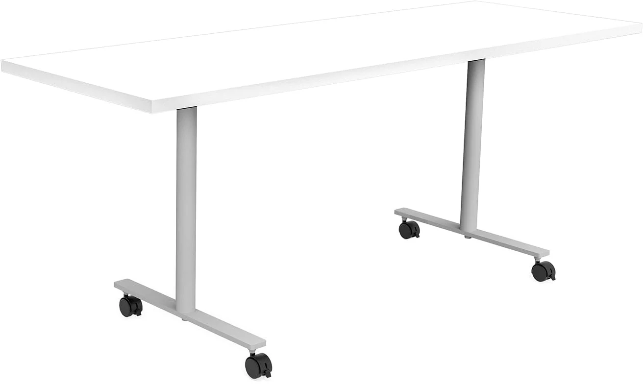Safco JURNI 72" x 24" Multi-Purpose Table with T-Leg and Casters [JN7224NFXTCA] - Image 13