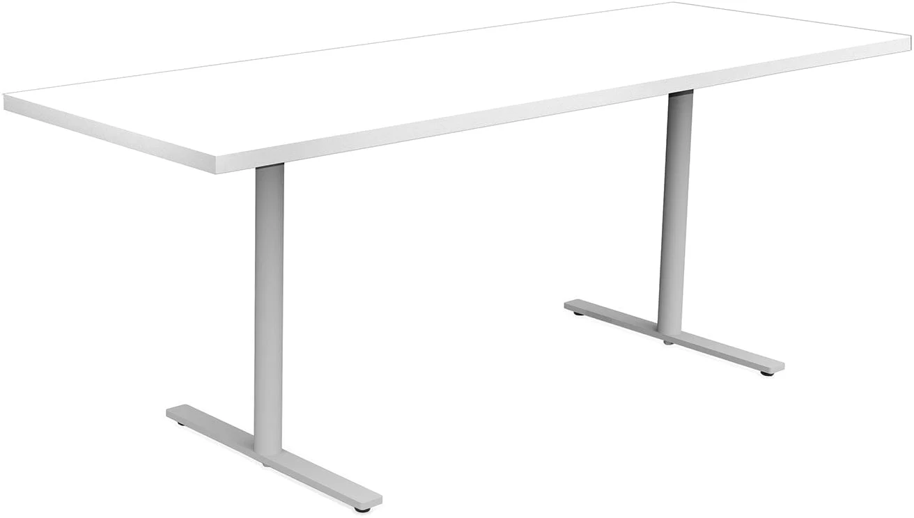 Safco JURNI 72" x 24" Multi-Purpose Table with T-Leg and Glides [JN7224NFXTGL] - Image 13