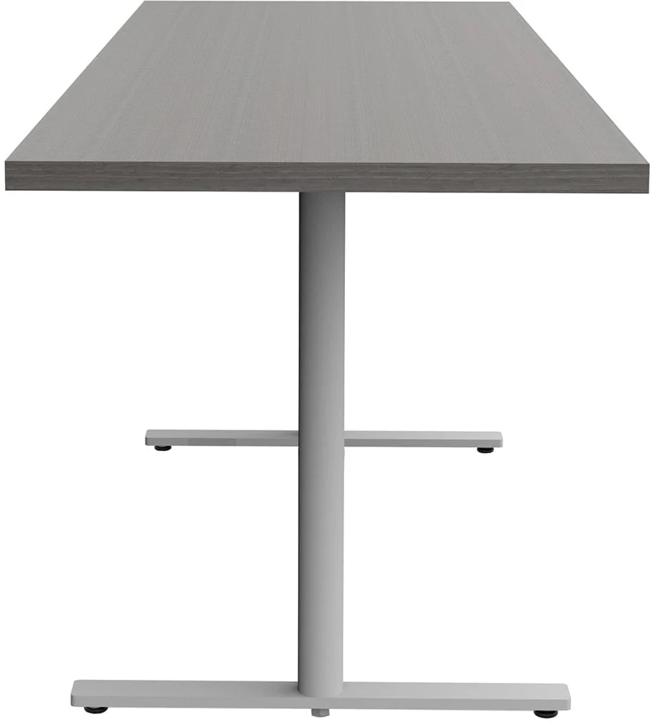 Safco JURNI 72" x 24" Multi-Purpose Table with T-Leg and Glides [JN7224NFXTGL] - Image 3