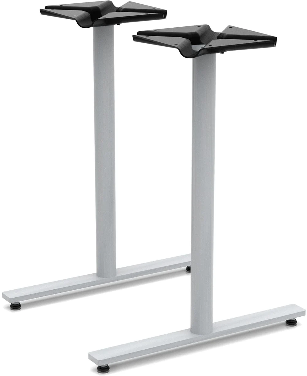 Safco JURNI 72" x 24" Multi-Purpose Table with T-Leg and Glides [JN7224NFXTGL] - Image 4