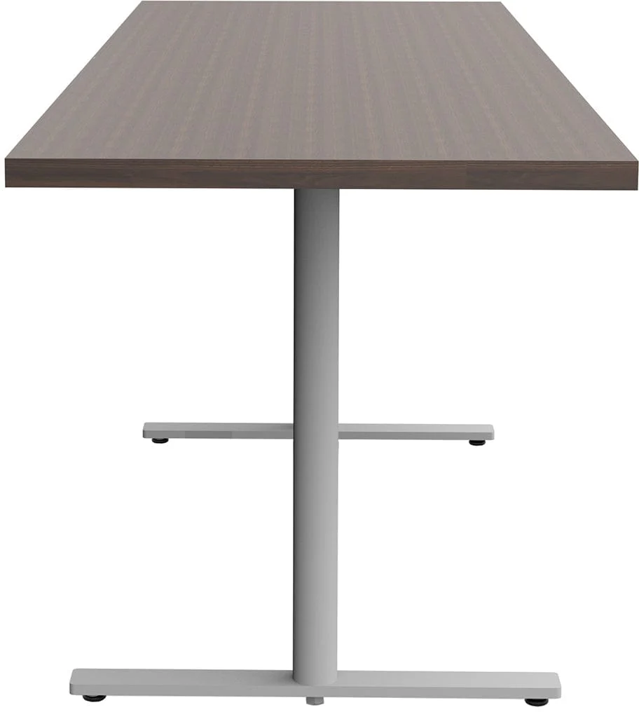 Safco JURNI 72" x 24" Multi-Purpose Table with T-Leg and Glides [JN7224NFXTGL] - Image 8