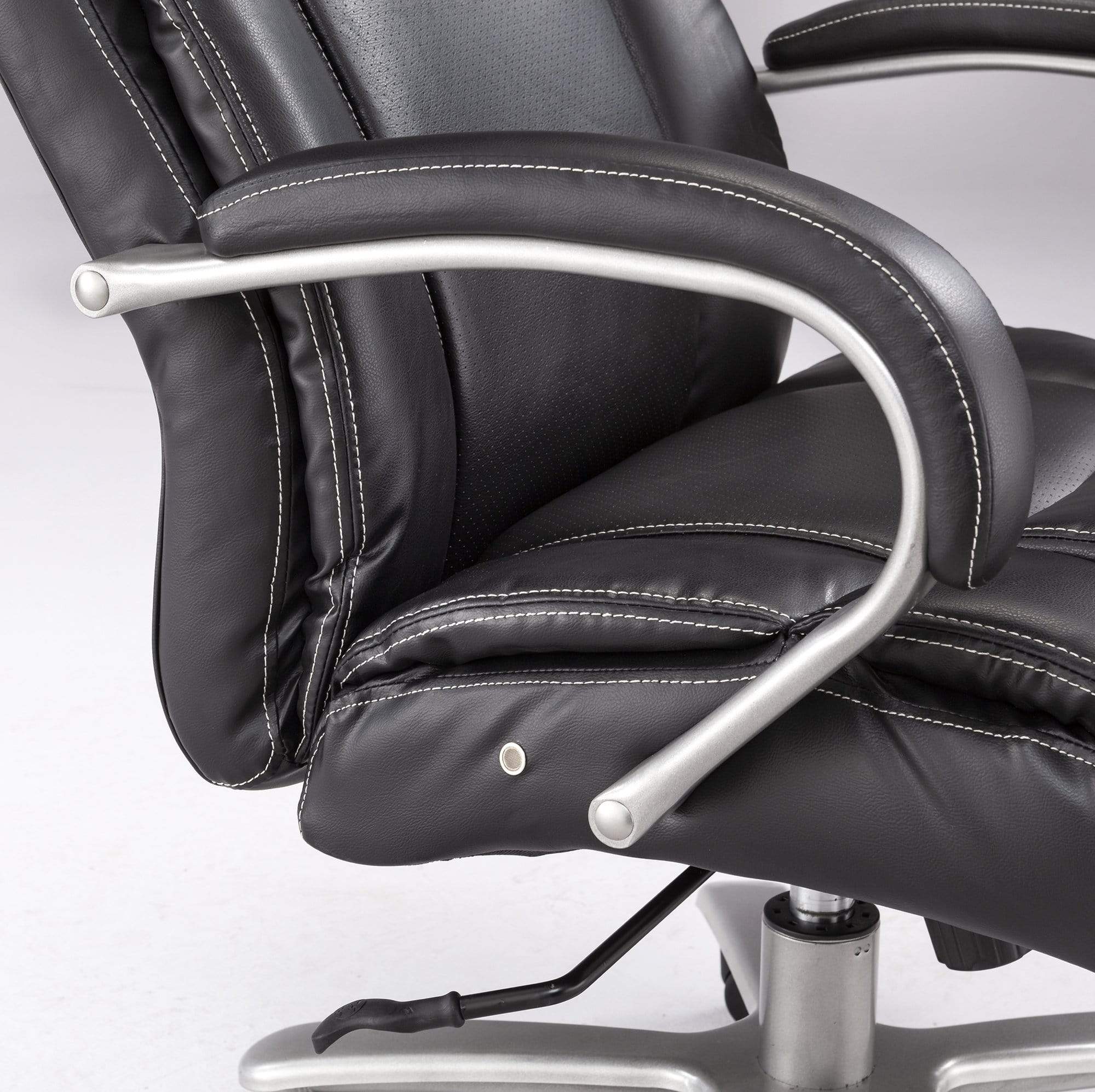 Safco Lineage Big & Tall Mid Back Task Chair, 350 lb. Weight Capacity [3504BL] - Image 2