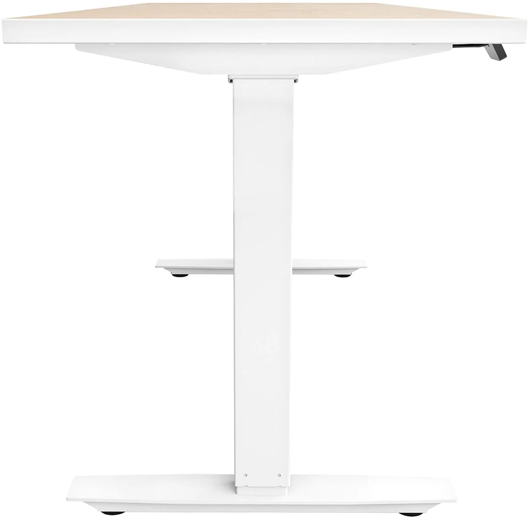 Safco ML-Series Height-Adjustable Table, 24" x 60" Laminate Top, 2-Stage/2-Leg Base [ML222460] - Image 9