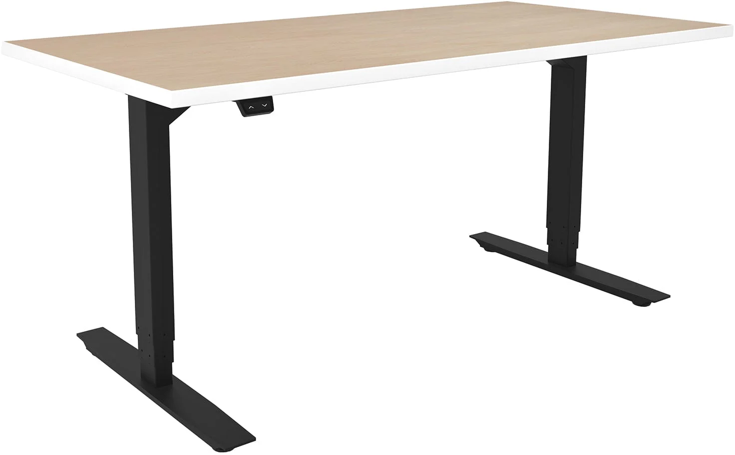 Safco ML-Series Height-Adjustable Table, 30"x 60" Laminate Top, 3-Stage/2-Leg Base [ML323060] - Image 3