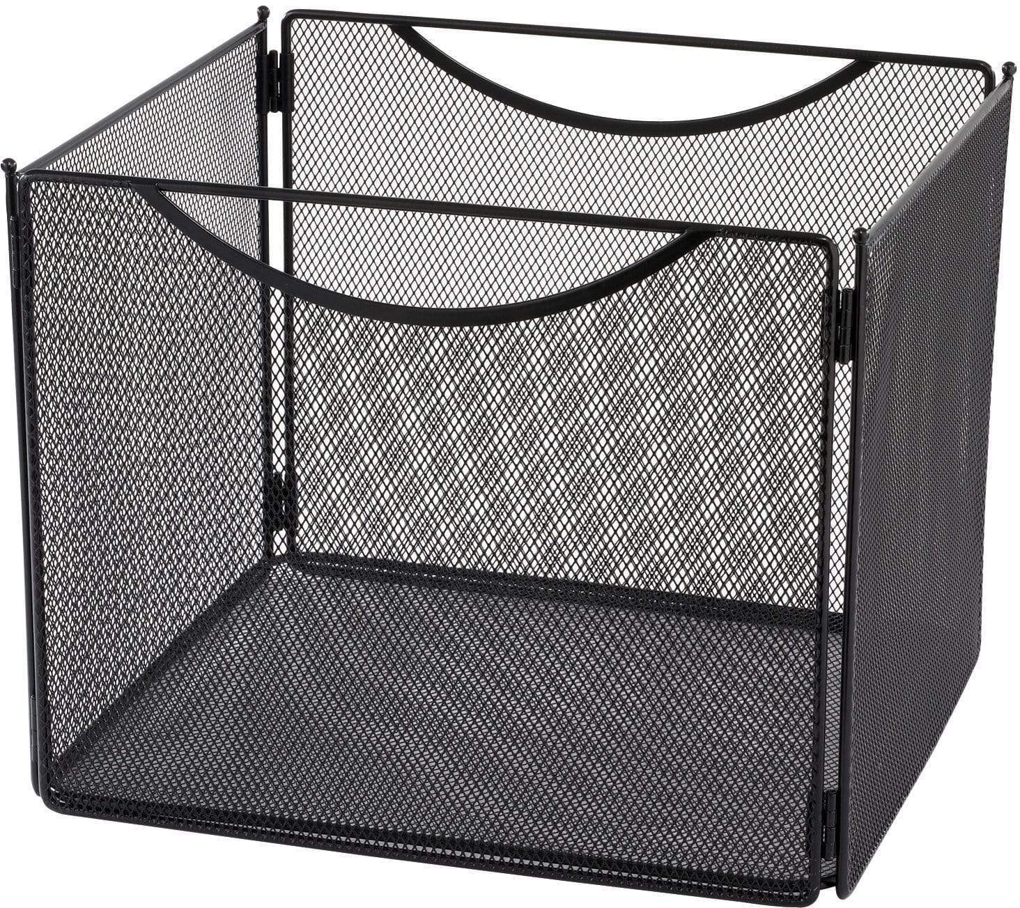 Safco Onyx Mesh Desktop Box File, 10"D [2170]