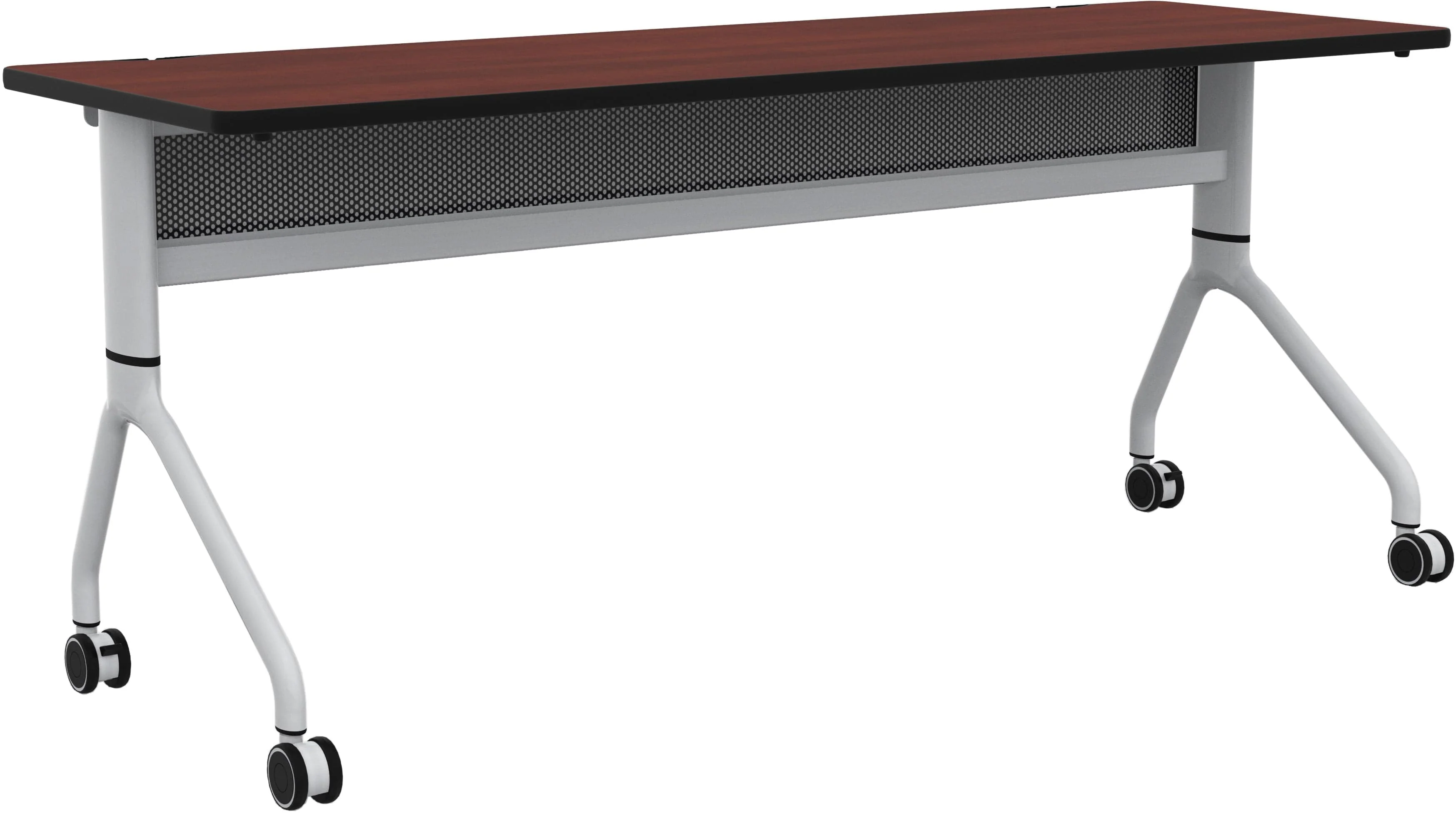 Safco Rumba 72" x 24" Flip Nesting Table [RBA7224FL] - Image 2