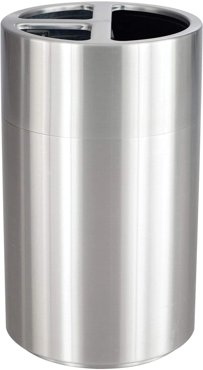 Safco Triple Recycling Receptacle, 40 Gallon [9941]