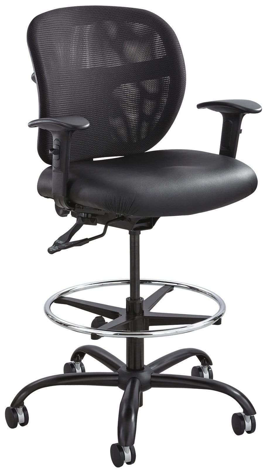 Safco Vue 24/7 Heavy Duty Drafting Stool [3394BL] - Image 3
