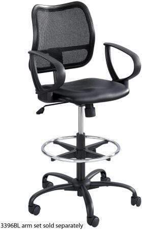 Safco Vue Mesh Back Drafting Stool [3395] - Image 6