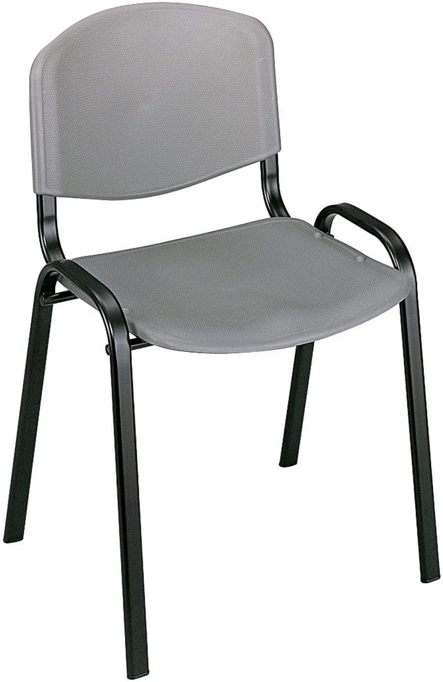 Safco Polypropylene Stacking Chairs, 4 Pack [4185] - Image 4