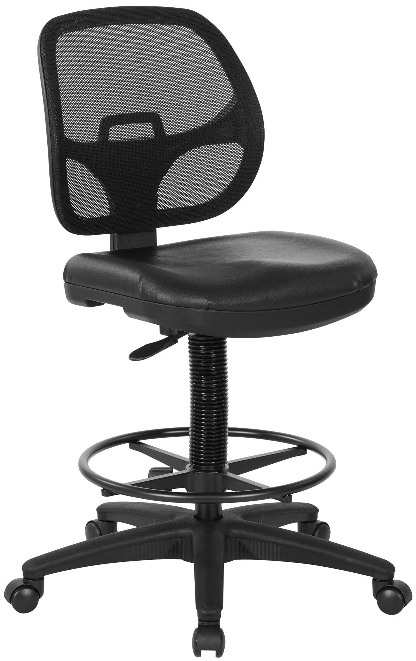 Office Star Work Smart Screen Back Mesh Drafting Chair [DC2990] - Image 2