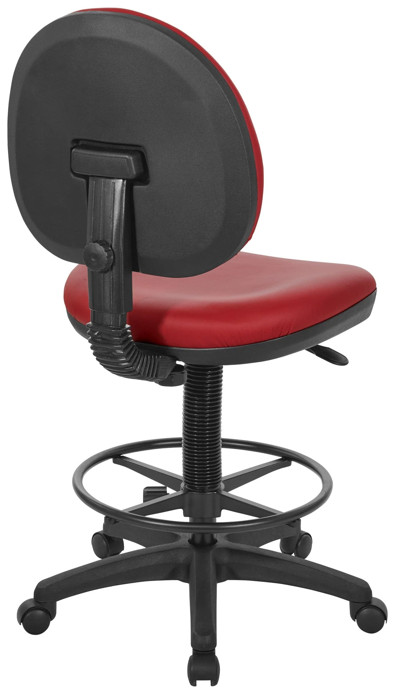 Work Smart Sculptured Seat and Back Drafting Chair [DC550] - Image 3