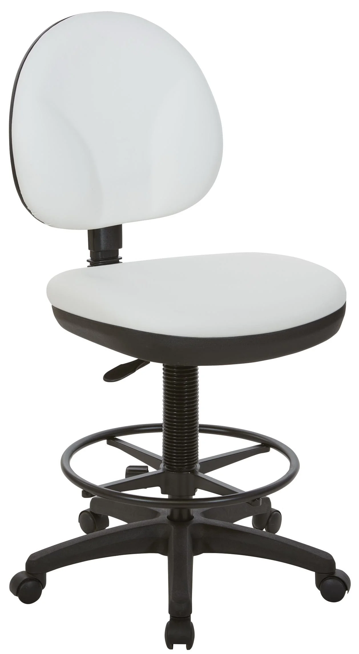 Work Smart Sculptured Seat and Back Drafting Chair [DC550] - Image 4
