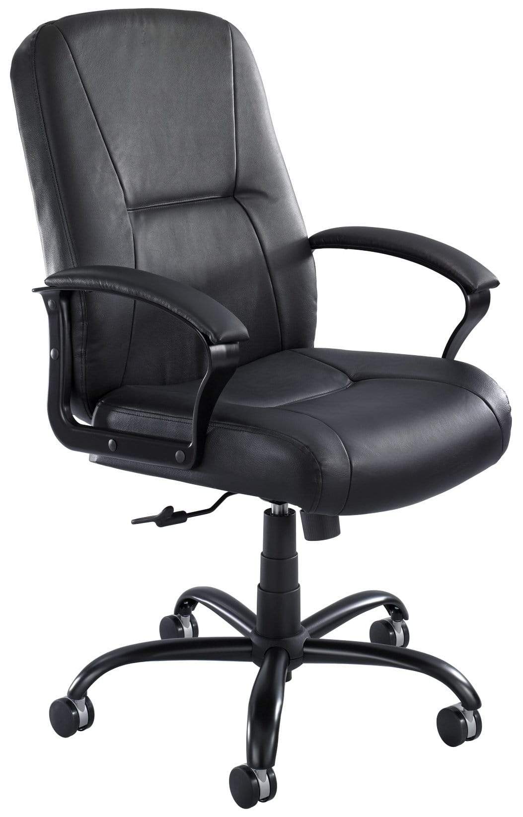Serenity High Back Big and Tall Leather Office Chair [3500BL]