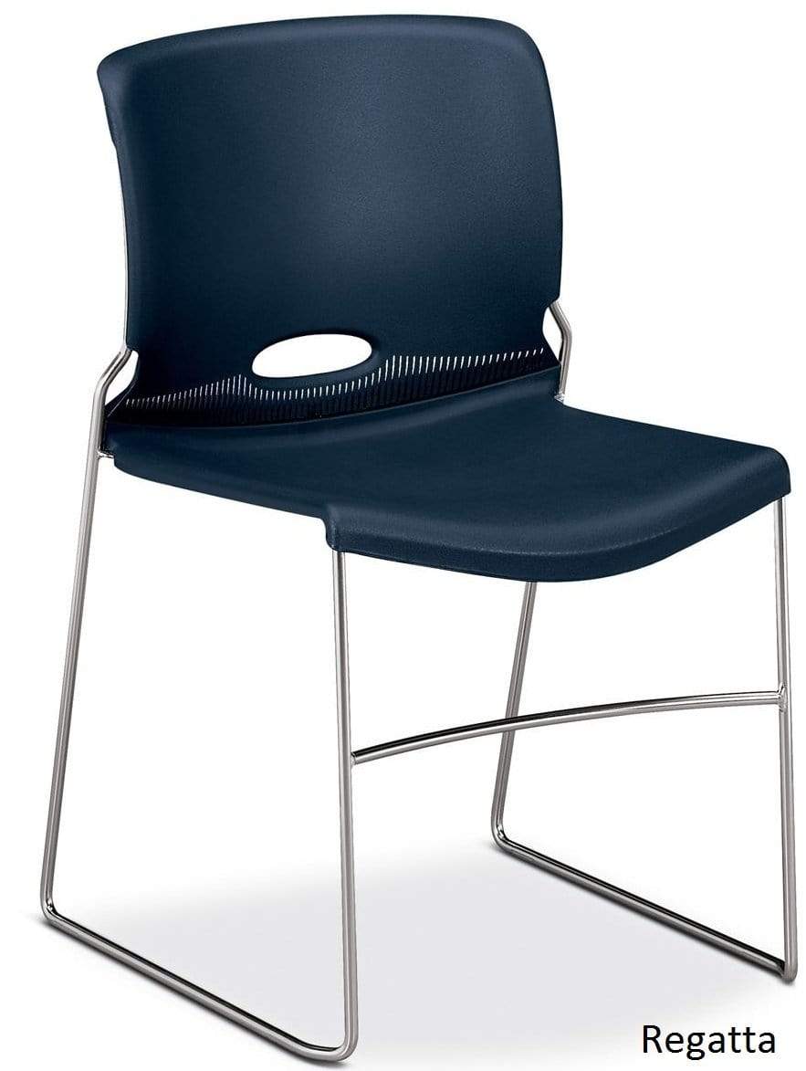 Sled Base Olson Stacker Chairs, 4-Pack [4041]
