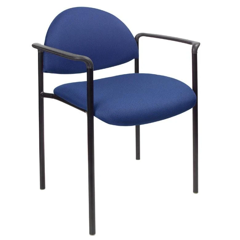 Stackable Steel Side Chair with Arms [B9501] - Image 3
