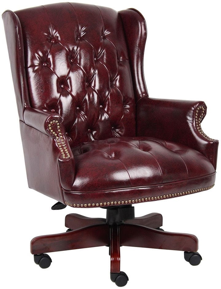 Boss Traditional Button Tufted Executive Chair [B800] - Image 2