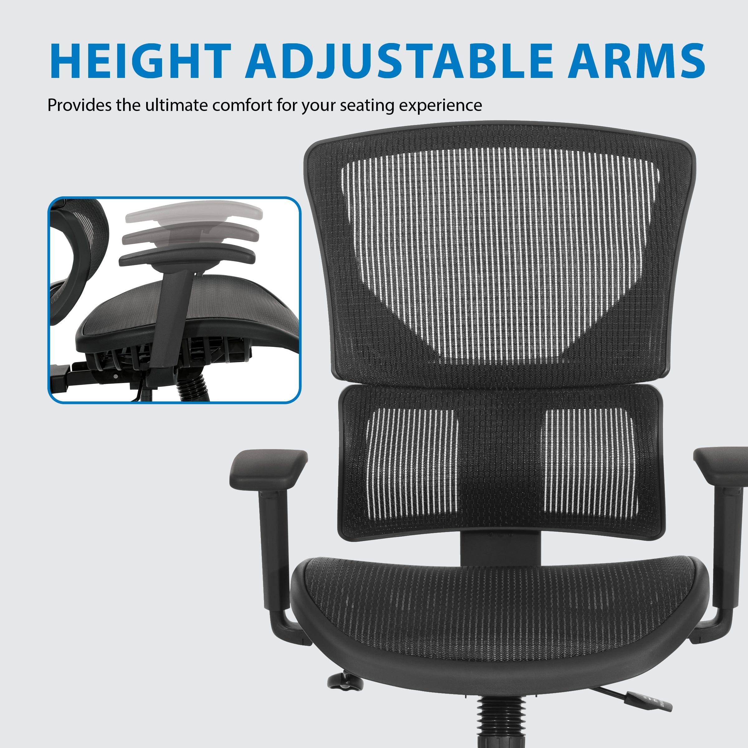 Vertical Matrix Mesh Managers Chair with Optional Headrest [639-T11N48P] - Image 12