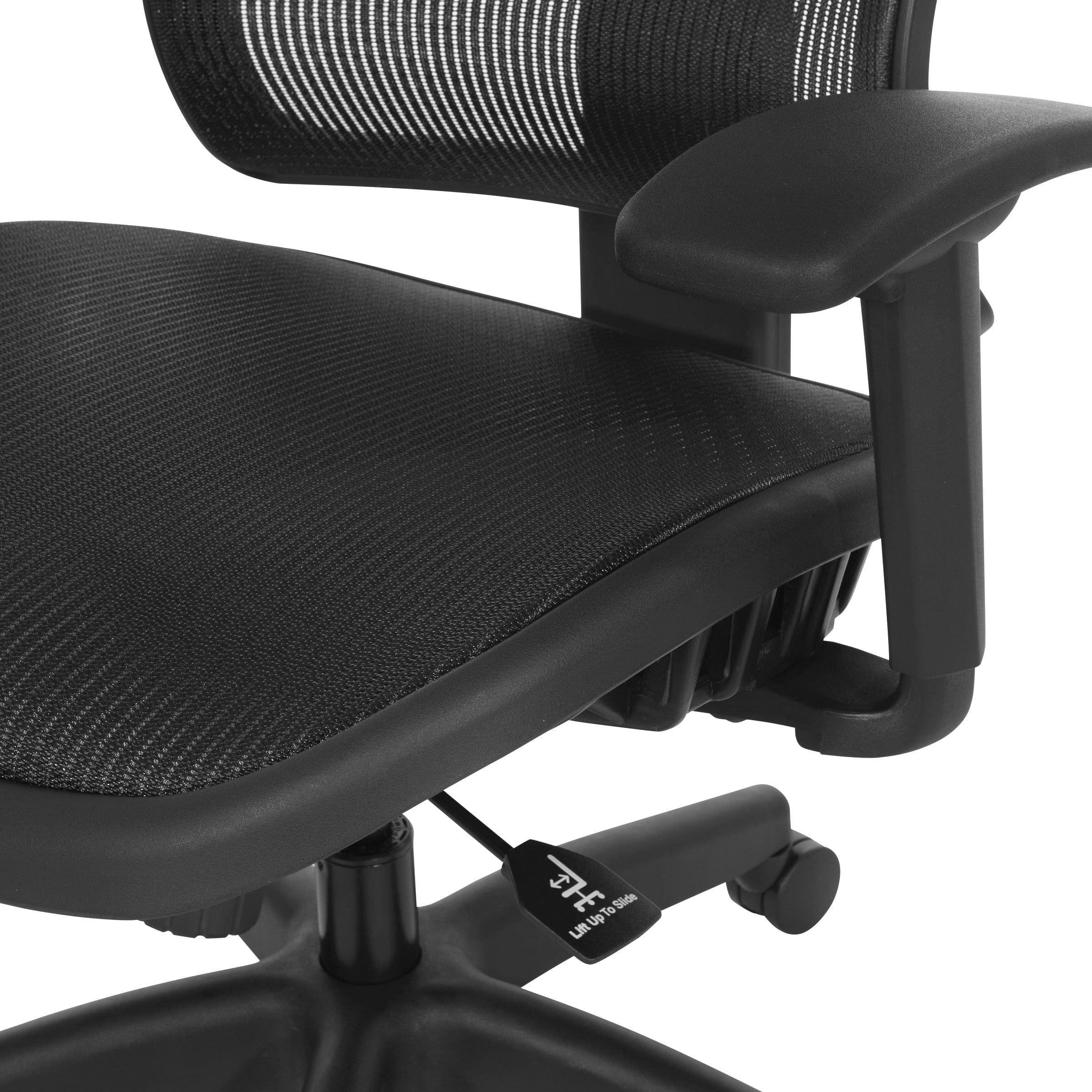 Vertical Matrix Mesh Managers Chair with Optional Headrest [639-T11N48P] - Image 8