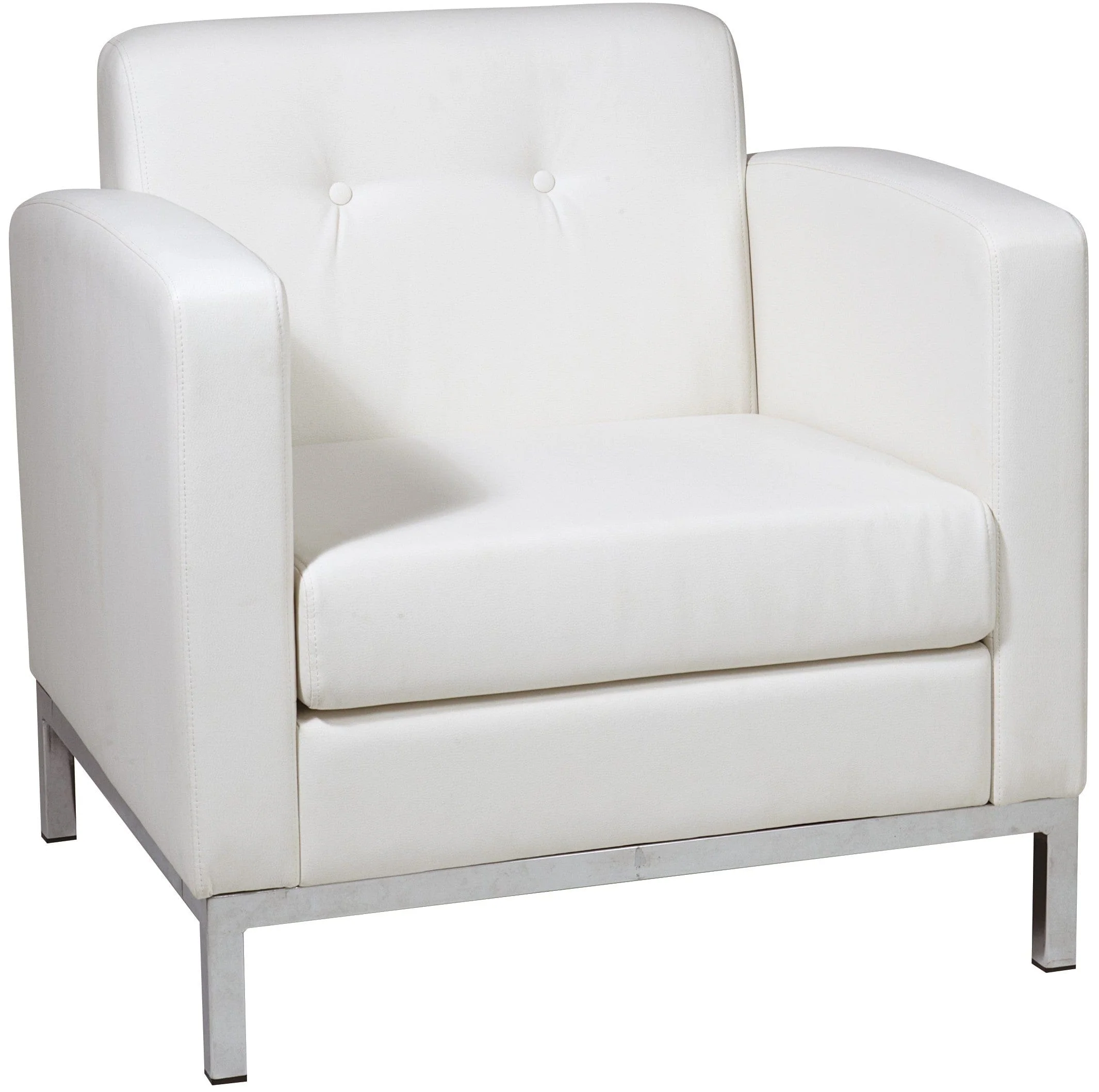 Ave Six Wall Street Faux Leather Armchair [WST51A] - Image 4