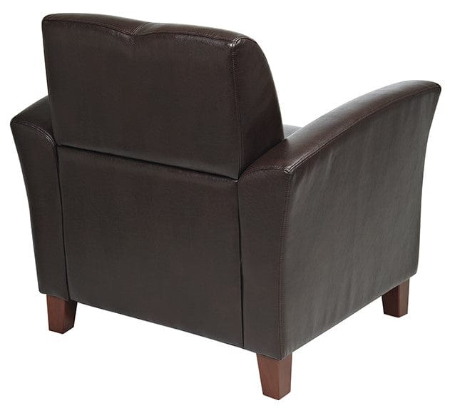 OSP Furniture® Eco Leather Club Chair [SL2271] - Image 4