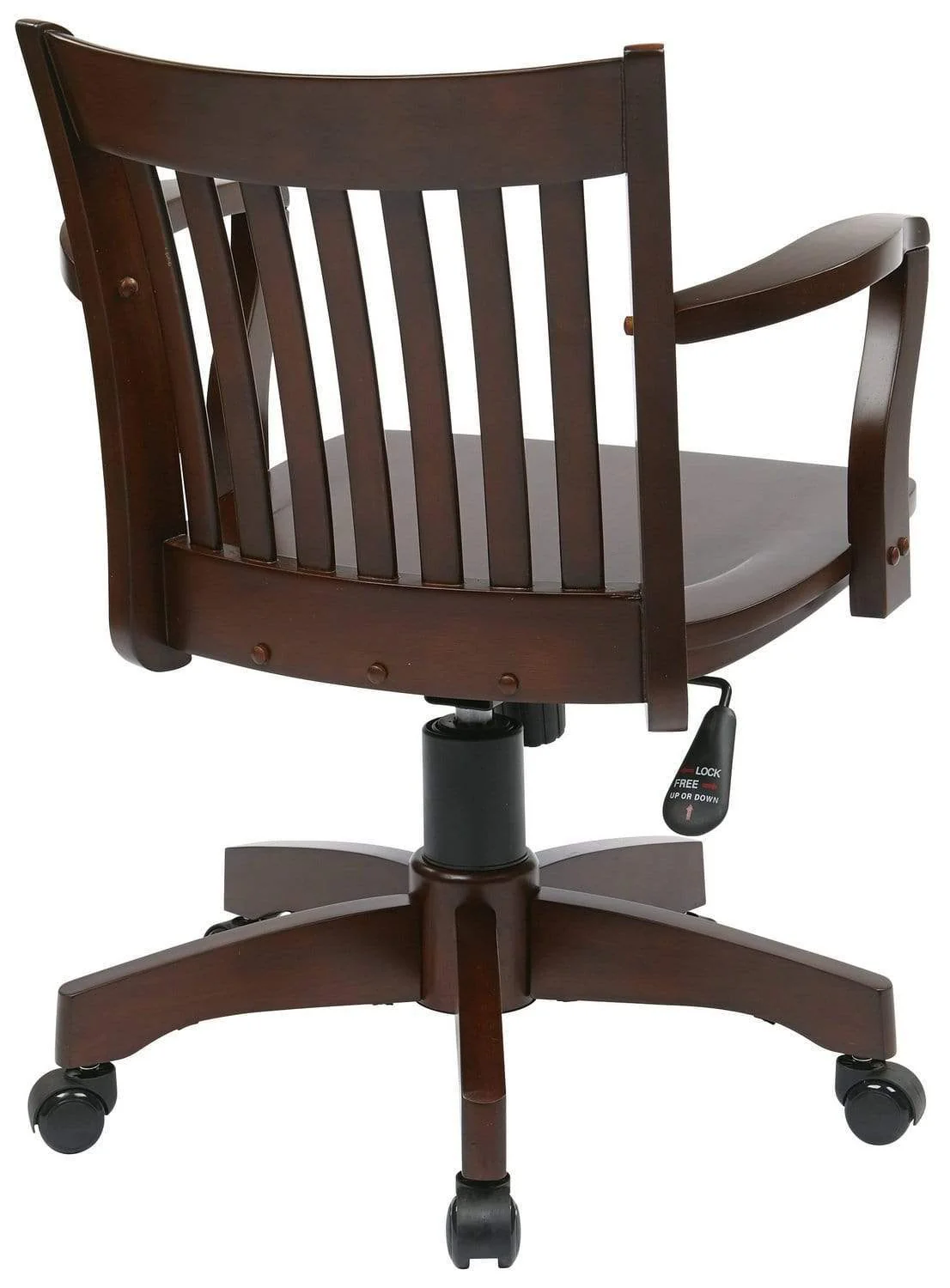 OSP Designs Wood Bankers Desk Chair [105] - Image 2