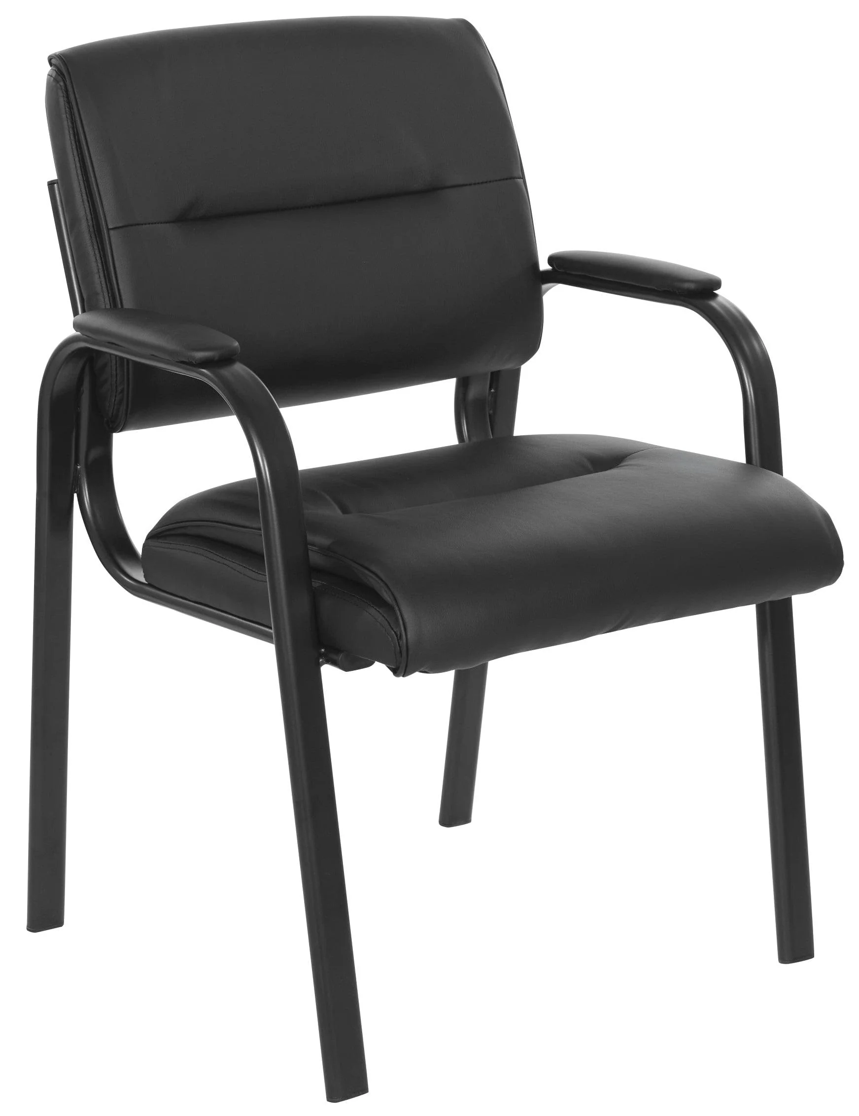 Work Smart™ Faux Leather Visitors Chair [FL10274]