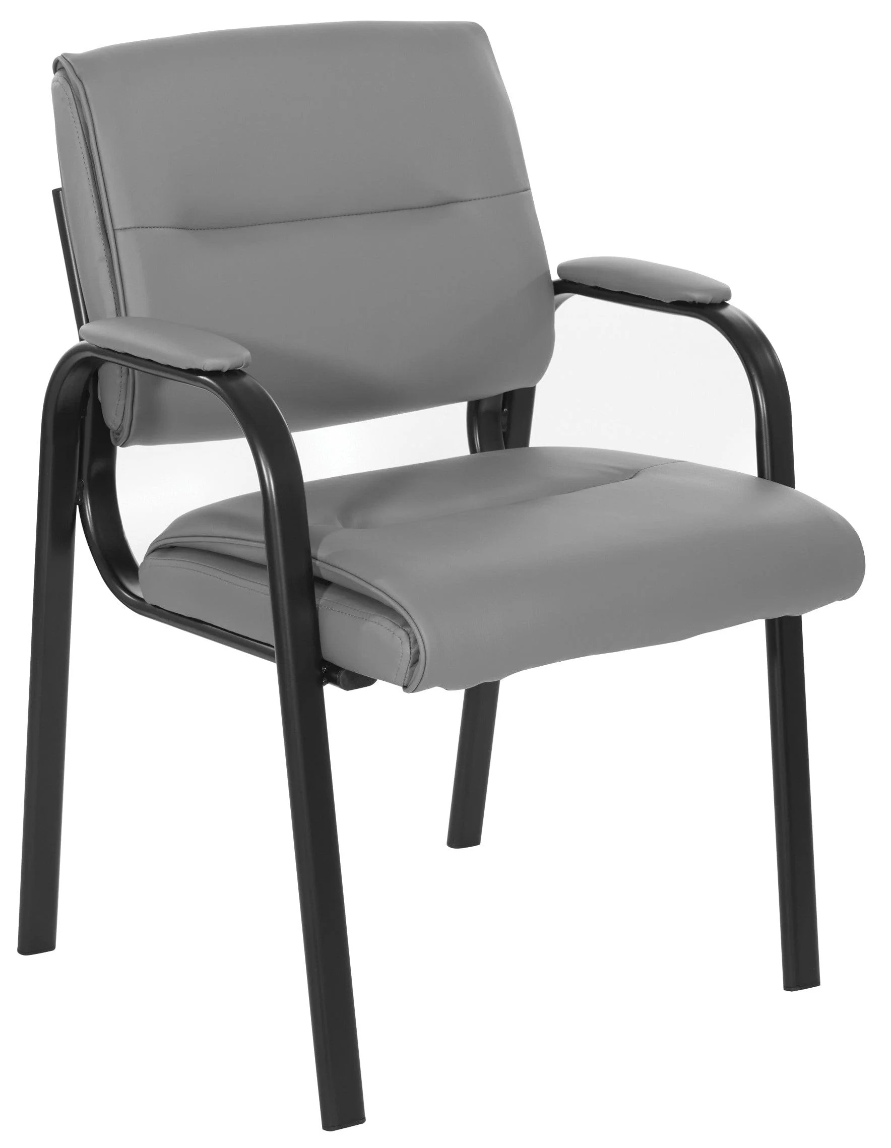 Work Smart™ Faux Leather Visitors Chair [FL10274] - Image 4