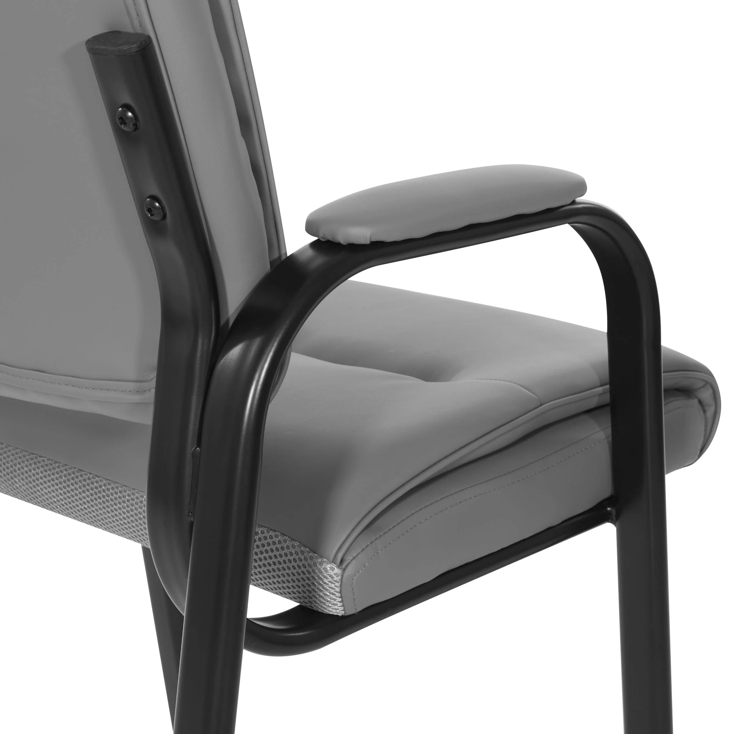 Work Smart™ Faux Leather Visitors Chair [FL10274] - Image 9
